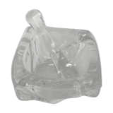 Crystal Daum ashtray