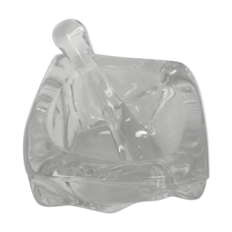 Crystal Daum ashtray