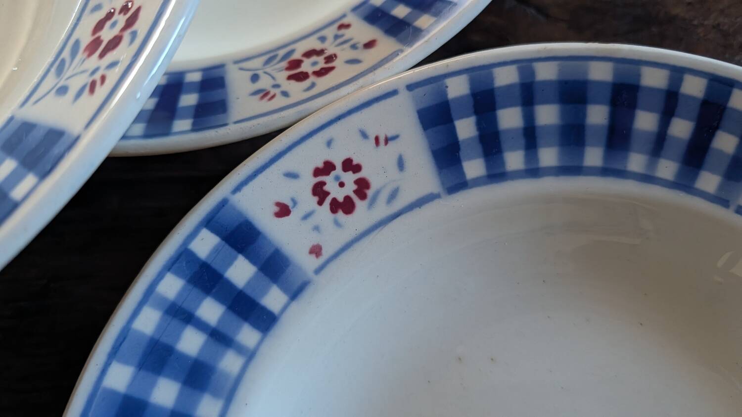 5 Deep Plates KG Lunéville "Gérardmer" (1920-1930)