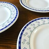 Set of dessert plates