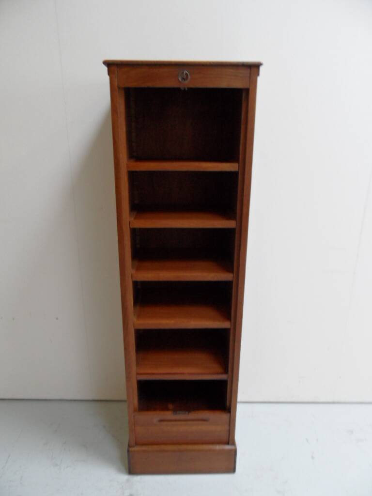 Vintage filing cabinet with roller shutter