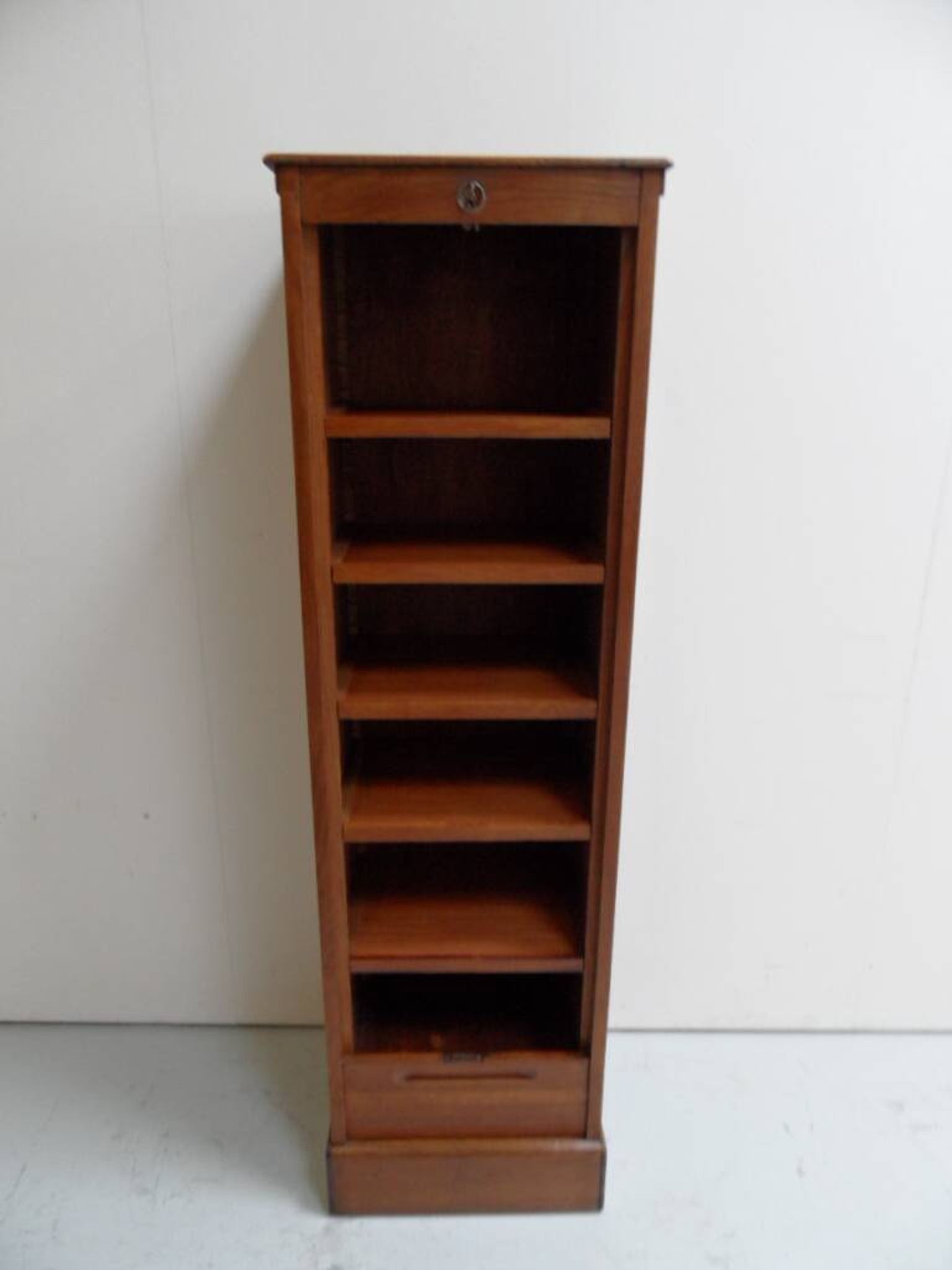 Vintage filing cabinet with roller shutter