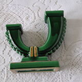 Bougeoir 2 branches art deco