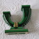 2-spoke art deco candle holder