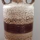 Vase in shades of brown and beige, ceramic - 1960s/1970s