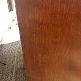 Double curtain filing cabinet