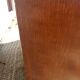 Double curtain filing cabinet