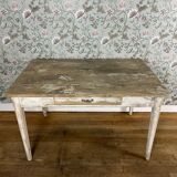 Farmhouse table with extension