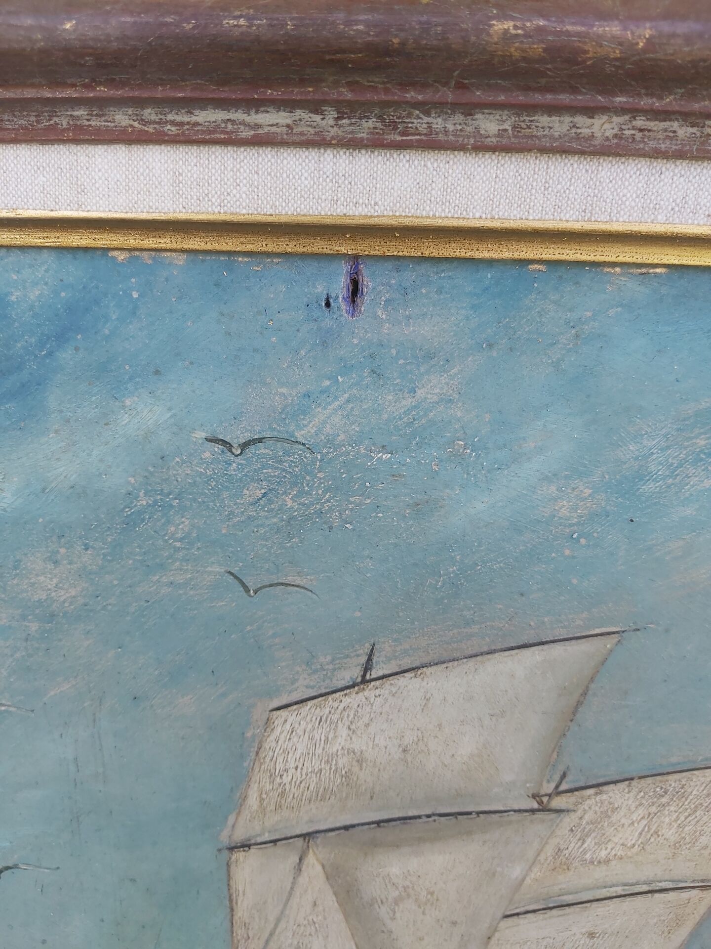 Marine table, boat, sailing boat.
