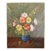 Antique flower painting