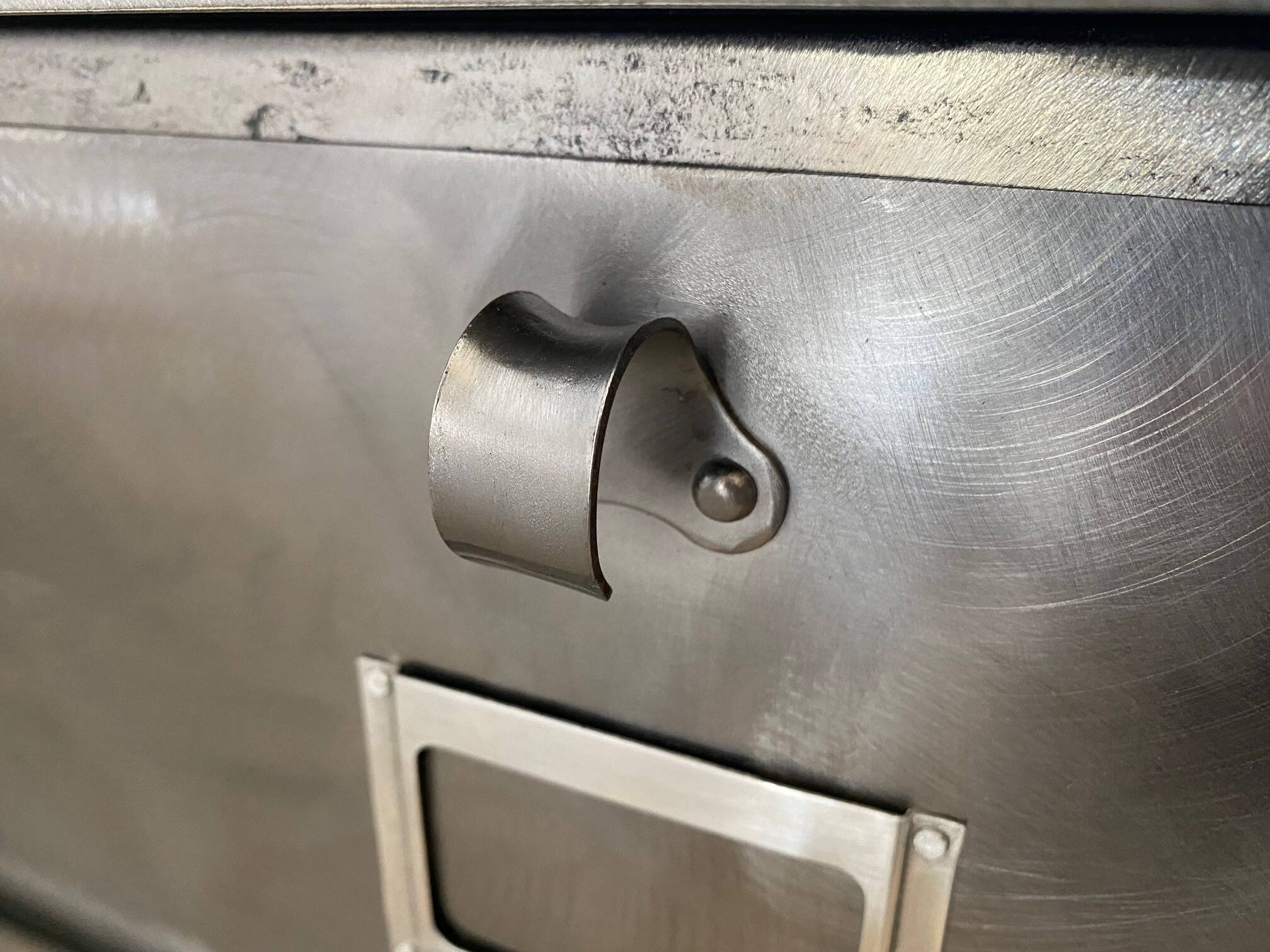 Furniture with 15 flaps industrial metal locker Strafor 1950