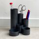 Organisateur de bureau en plastique vintage
