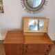 Coiffeuse de style scandinave en bois plaqué , années 70