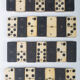 Bone and ebony dominoes game