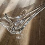 Coupe ou vide-poche en cristal de Daum