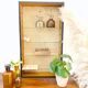 Wooden wall shelf and canning