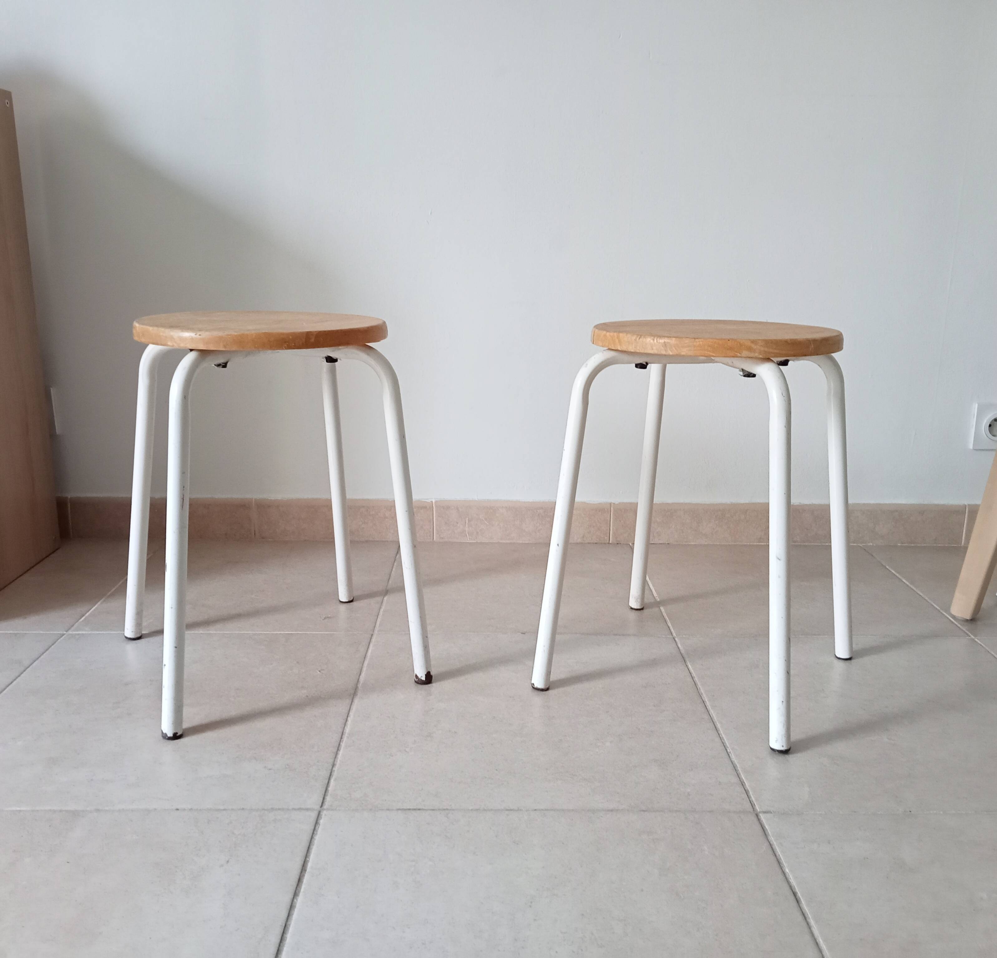 Pair of vintage stools