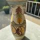 Ceramic vase from Talavera de la Reina (Spain) – Signed S. Timoned