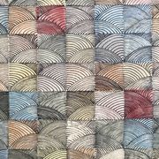 Contemporary school: mixed technique on paper, Untitled (shell), circa 2021