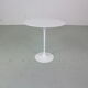 Eero Saarinen White Vintage Tulip Side Table for Knoll, 1960