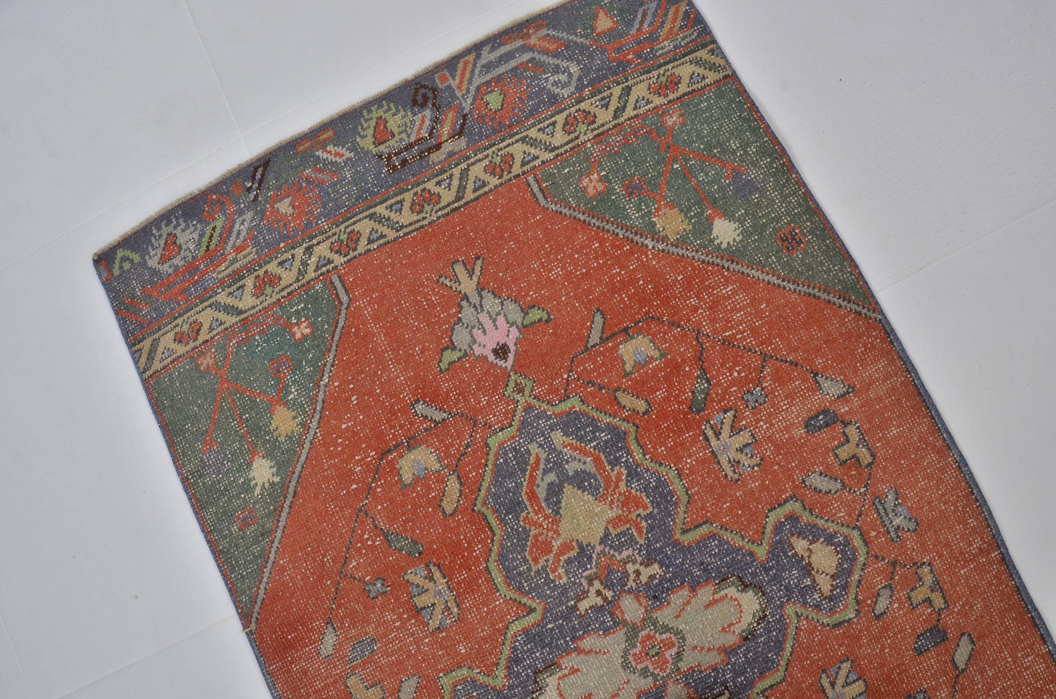 Vintage Turkish Handmade Runner sku c406