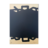 Original lithograph with cutout by Eduardo CHILLIDA, Untitled, 1999