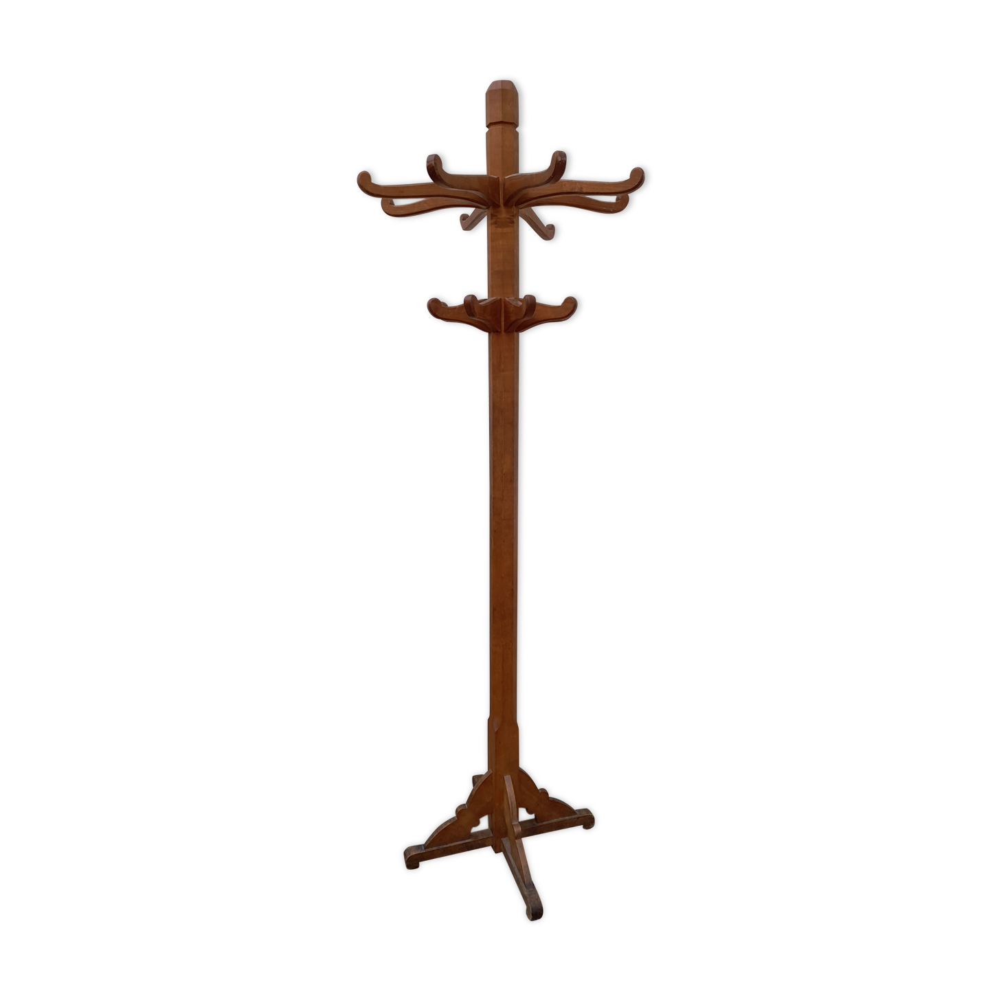 Oak Bistro Coat Rack 1900