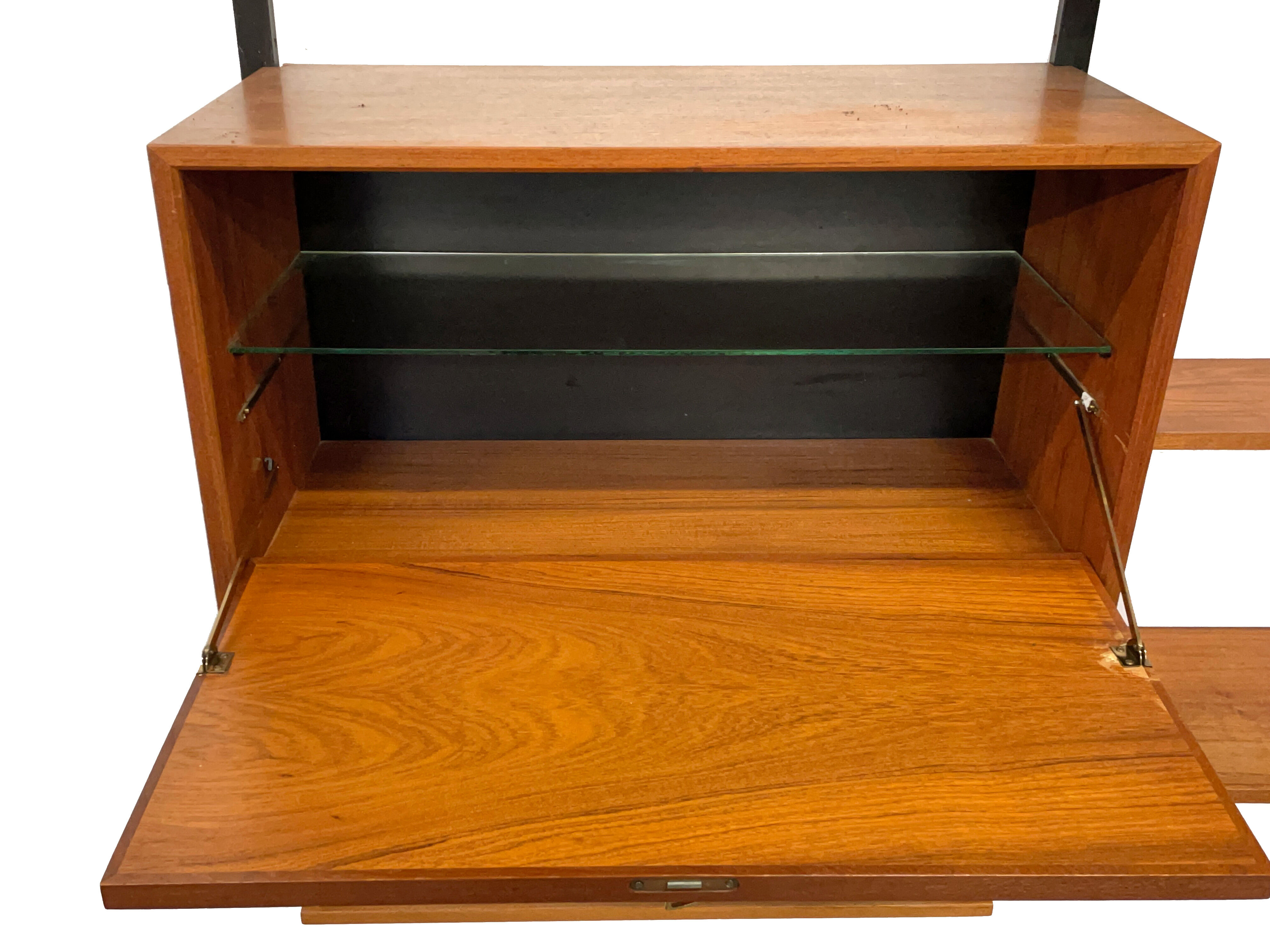 Vintage Poul Cadovius Royal System wall system wall unit