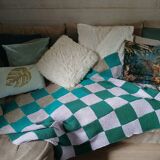Handmade patchwork plaid