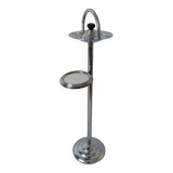 Free-standing ashtray, with mirror shelf