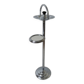 Free-standing ashtray, with mirror shelf