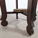 Amsterdam School Art Deco occasional table with copper top