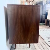 Vintage teak compass feet