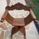Fauteuil Dagobert pliable