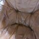 Fauteuils en cuirs et bois vintage