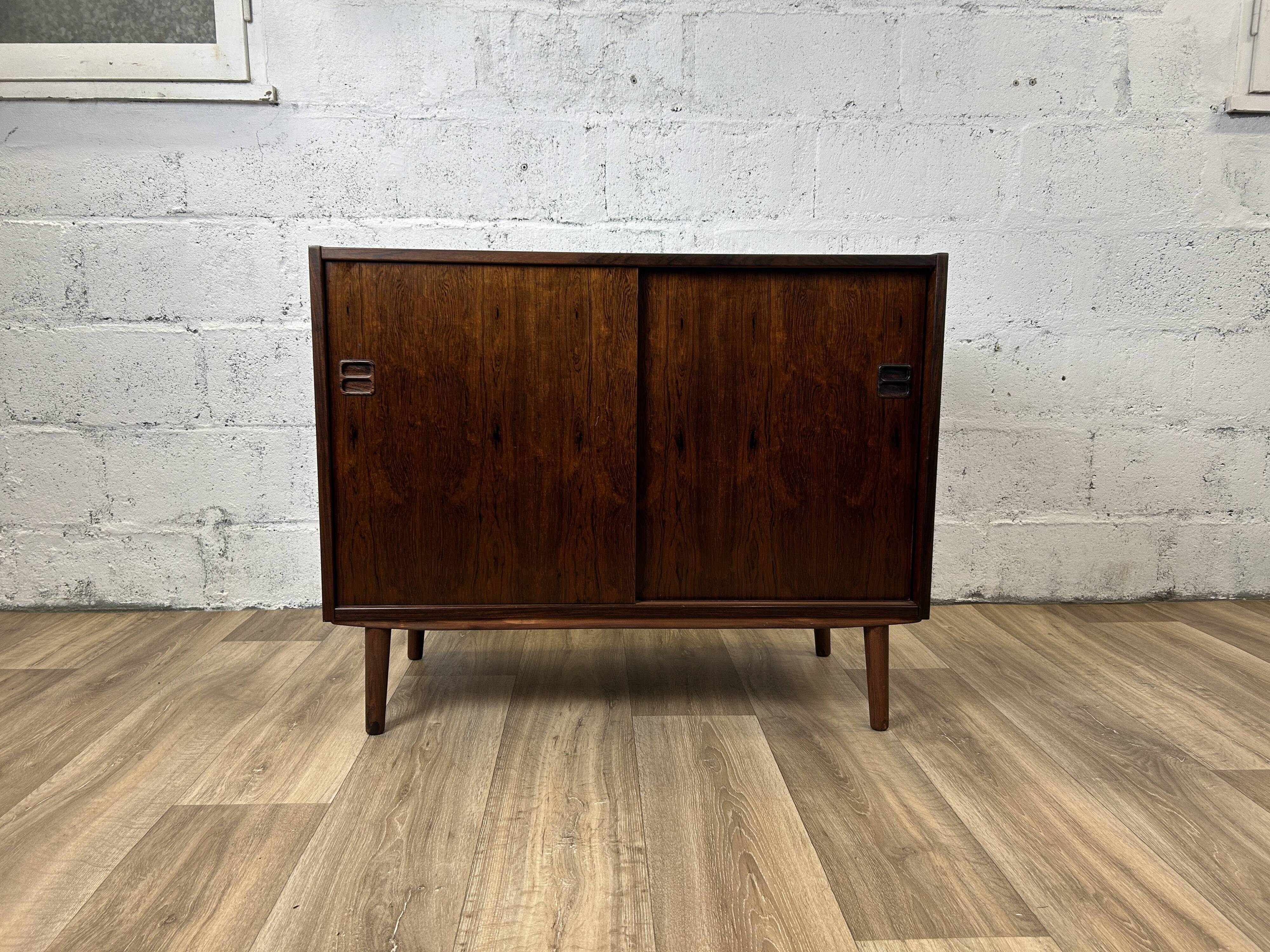 Vintage Scandinavian rosewood sideboard, 1960s