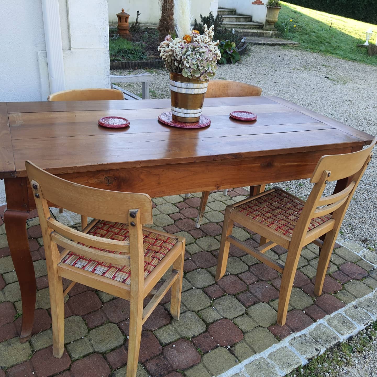 Vintage farm table