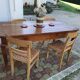 Table de ferme vintage