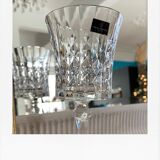 Ensemble 4 verres à vin en cristal