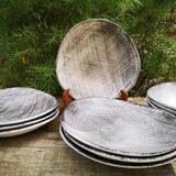 Assiette creuse modèle Crépuscule - Faiencerie Niderviller