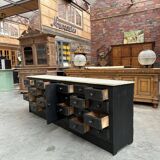 Workshop furniture from the early 20th century.