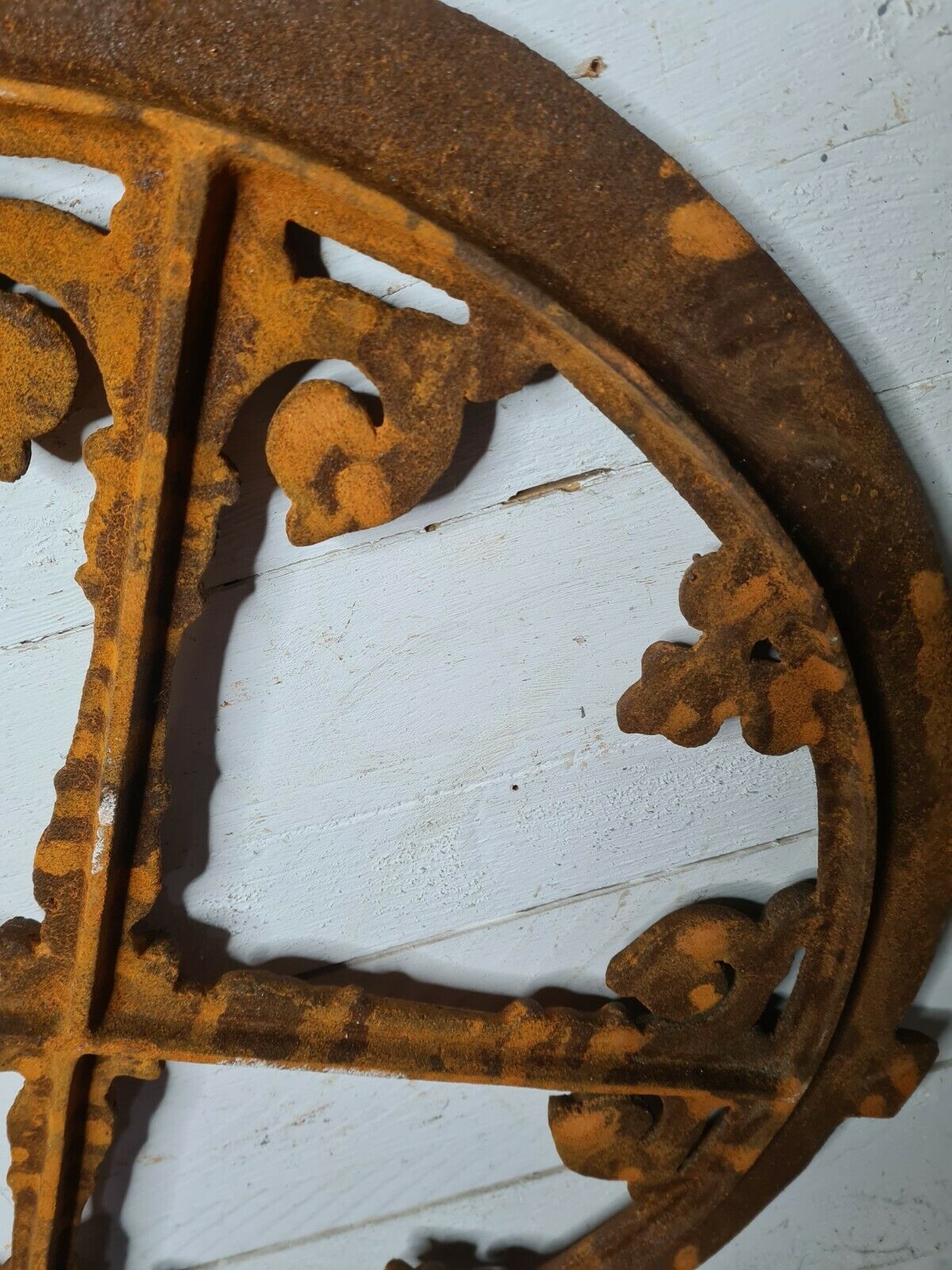 Cast iron beef eye window