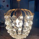 Ceiling chandelier with tassels