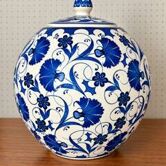 Ceramic covered pot Kütahya (Turkey)