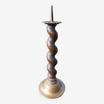 Brutalist candle holder or candlestick.