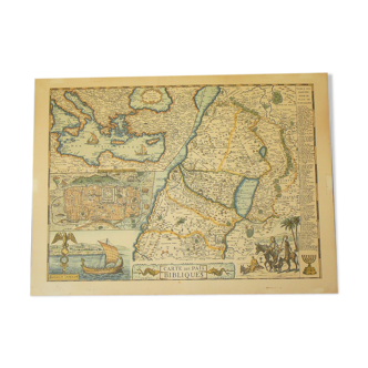 Map of biblical countries Daniel Derveaux