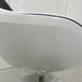 Armchair design Kok two-tone, black and white