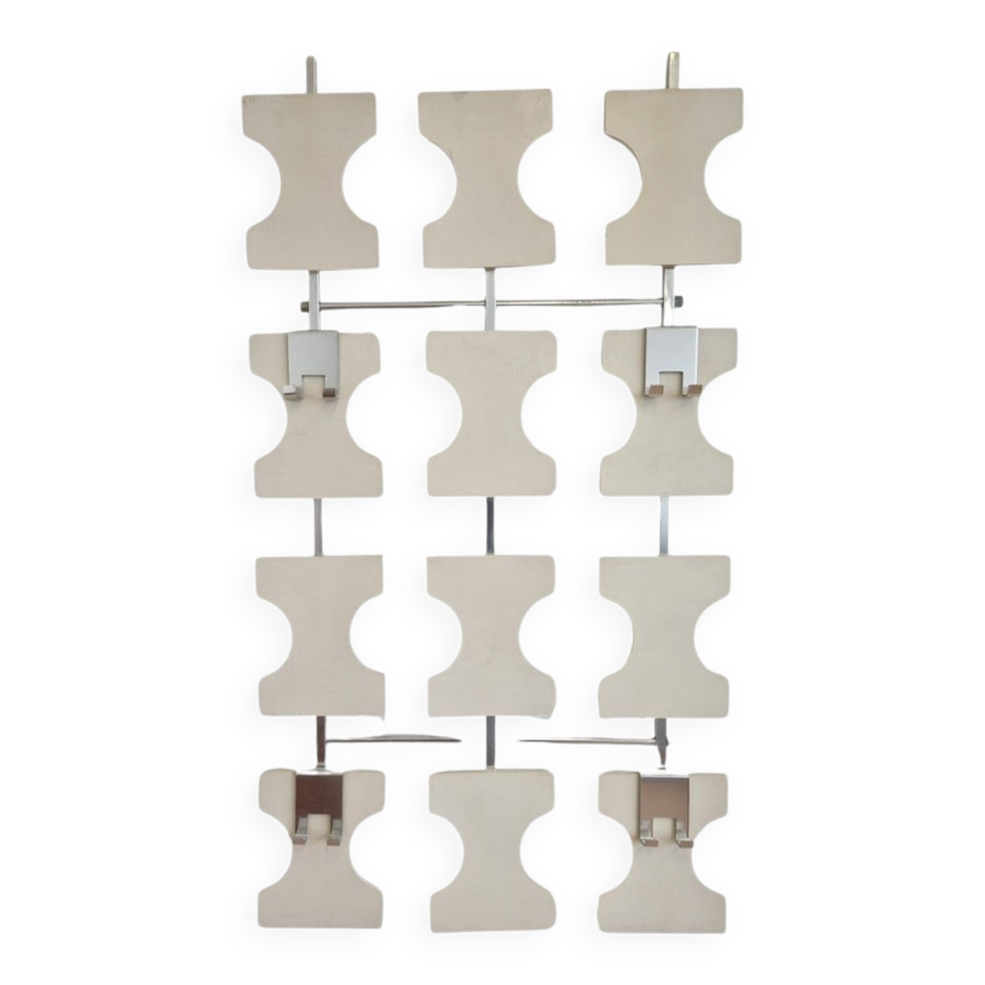 Mid-Century Rare Wall Coat Rack, Germany, 1970s
