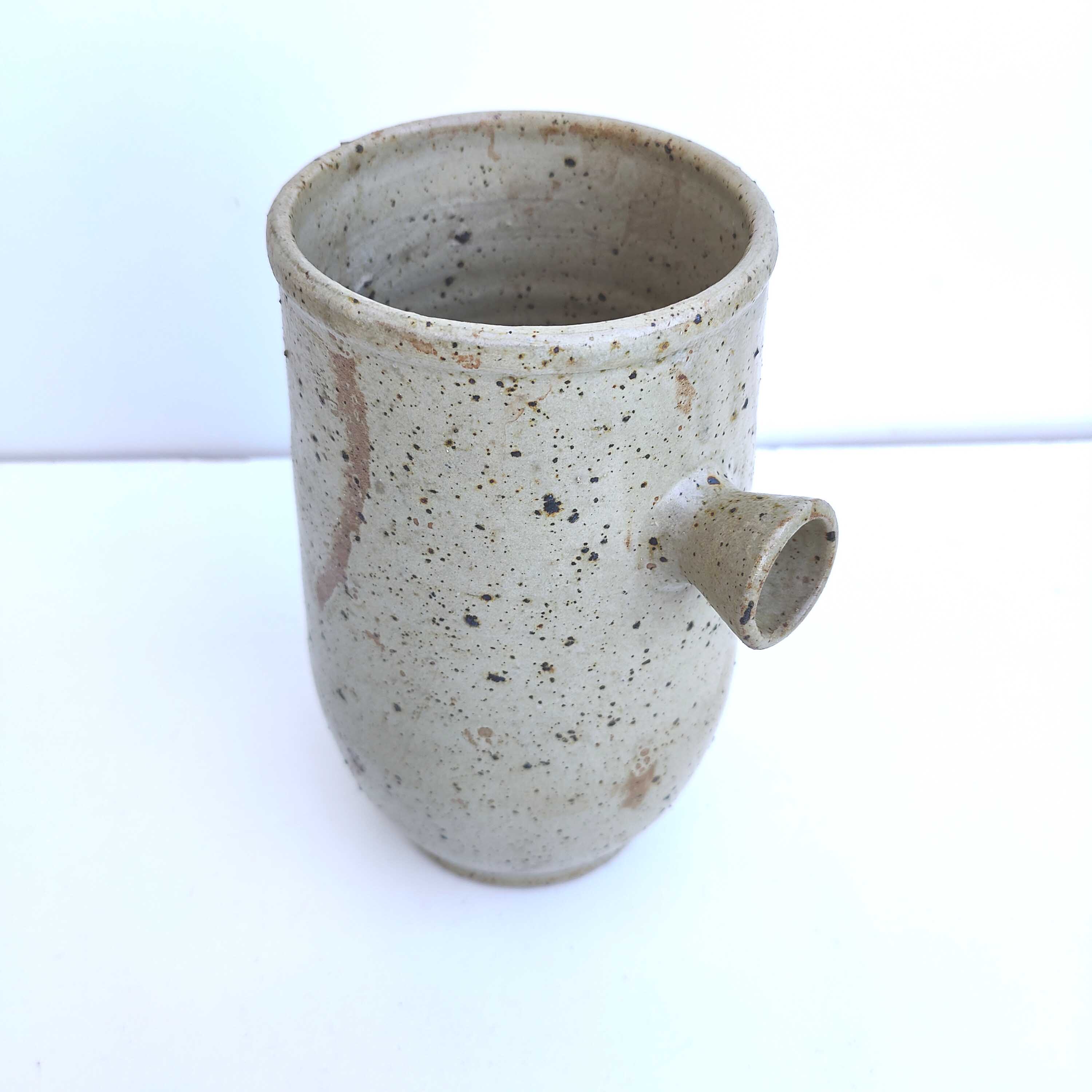 Sandstone vase signed the turnery