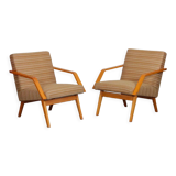 Pair of wooden armchairs from the 1970s